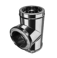 Ramificatii din inox tip T la 93 perete dublu